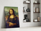Mona Lisa Glass Wall Art.