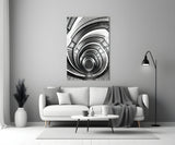 Loop Glass Wall Art.