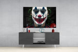 Joker Glass Wall Art.