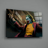 Joker Glass Wall Art.