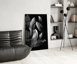 Feather Glass Wall Art.