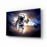 Astronaut Glasbild