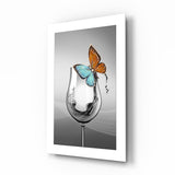 Tableau en verre Calice - 72x46cm