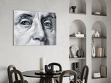 Benjamin Franklin Glass Wall Art.