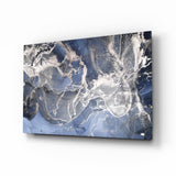Abstract Glass Wall Art.