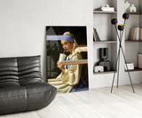Girl with a Pearl Earring Glass Wall Art.