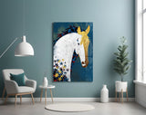 Horse Glass Wall Art.
