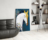 Horse Glass Wall Art.