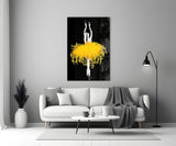 Ballerina Glass Wall Art.