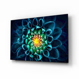 Flower Glass Wall Art.
