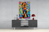 Tiger Glass Wall Art.