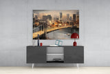 City Glass Wall Art.
