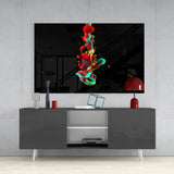 Colors Glass Wall Art.