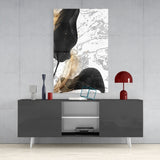 Leaves Glass Wall Art.