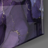 Abstract Depth Glass Wall Art.