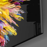 Colorful Thoughts Glass Wall Art.