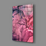 Abstract Depth Glass Wall Art.