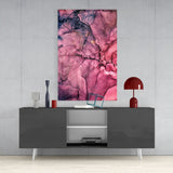 Abstract Depth Glass Wall Art.