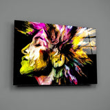 Colorful Thoughts Glass Wall Art.