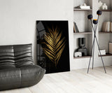 Feather Glass Wall Art