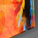 Parrot Glass Wall Art.