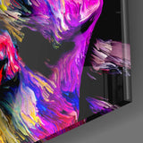 Colorful Thoughts Glass Wall Art.