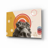 Sculpture Glass Wall Art.