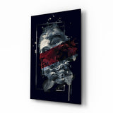 Poseidon Glass Wall Art.