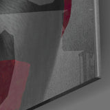 Silence Glass Wall Art.