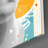 Sculpture Glass Wall Art.