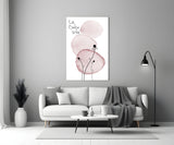 La Dolce Vita Glass Wall Art.