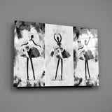 Ballerina Glass Wall Art.