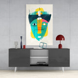 Illustration Glass Wall Art.