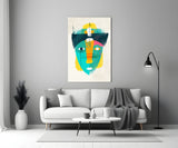 Illustration Glass Wall Art.