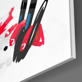 Thoughts Glass Wall Art.