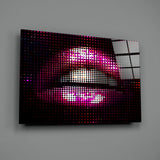 Lip Glass Wall Art.