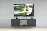 Women's Glass Wall Art.