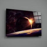 Space Glass Wall Art.