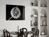 Dandelion Glass Wall Art.