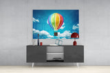 Balloon Glass Wall Art.