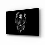 Skull Glass Wall Art.