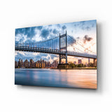 Astoria Park Glasbild - 72x46 cm