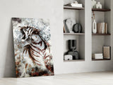 Tiger Glass Wall Art.
