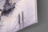Ships Glass Wall Art.