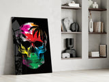 Skull Glass Wall Art.