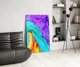 Colors Glass Wall Art.