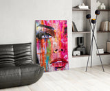 Women's Glass Wall Art.