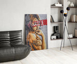 Label Glass Wall Art.