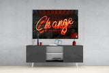 Change Glass Wall Art.