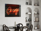 Change Glass Wall Art.